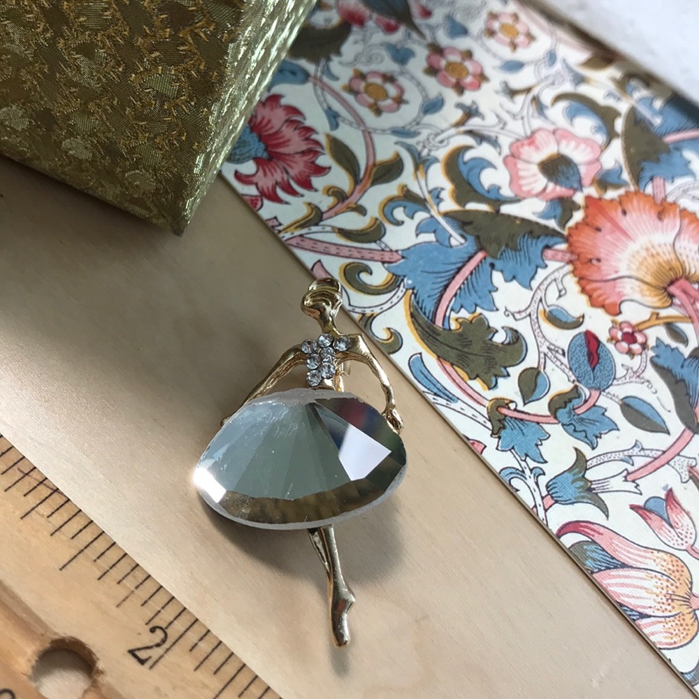 Ballerina , little lady brooch